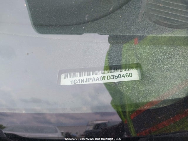 12659679 :رقم المزاد ، 1C4NJPAA0FD350460 vin ، 2015 Jeep Patriot Sport/north مزاد بيع