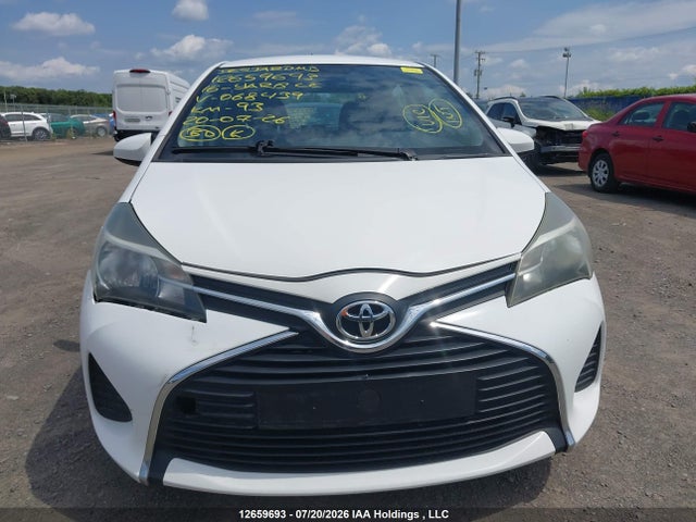 12659693 :رقم المزاد ، VNKKTUD38GA068439 vin ، 2016 Toyota Yaris Le مزاد بيع
