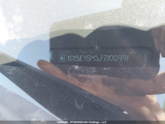Продаж на аукціоні авто 2018 Chevrolet Cruze, vin: 1G1BE5SM3J7100991, номер лоту: 12659699