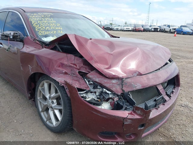 12659751 :رقم المزاد ، 1N4AA5AP6AC855852 vin ، 2010 Nissan Maxima 3.5 Sv مزاد بيع