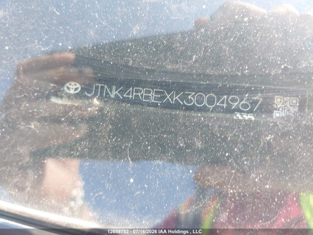 JTNK4RBEXK3004967 Toyota Corolla Se/xse