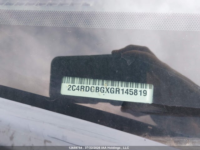 Dodge Grand Caravan Se/sxt 2016 2C4RDGBGXGR145819 Image 19