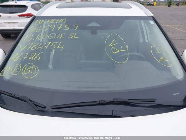 12659757 :رقم المزاد ، JN8BT3CB0PW184754 vin ، 2023 Nissan Rogue Sl مزاد بيع