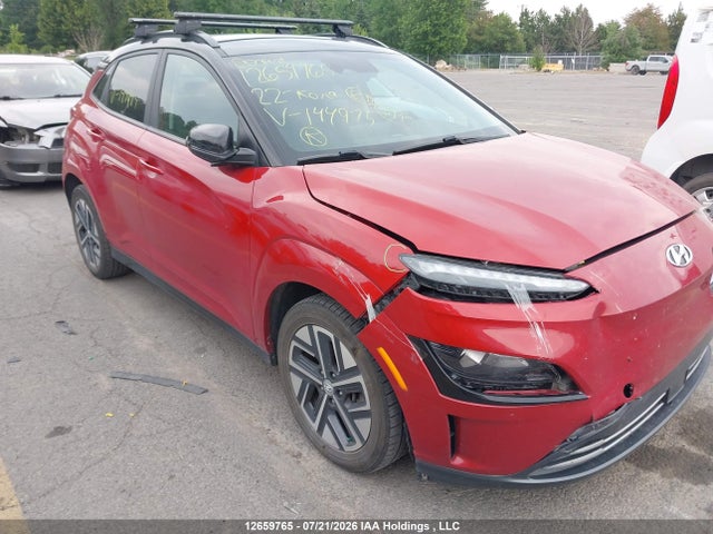 Продаж на аукціоні авто 2022 Hyundai Kona Electric Preferred With Two-tone Roof, vin: KM8K23AG1NU144975, номер лоту: 12659765