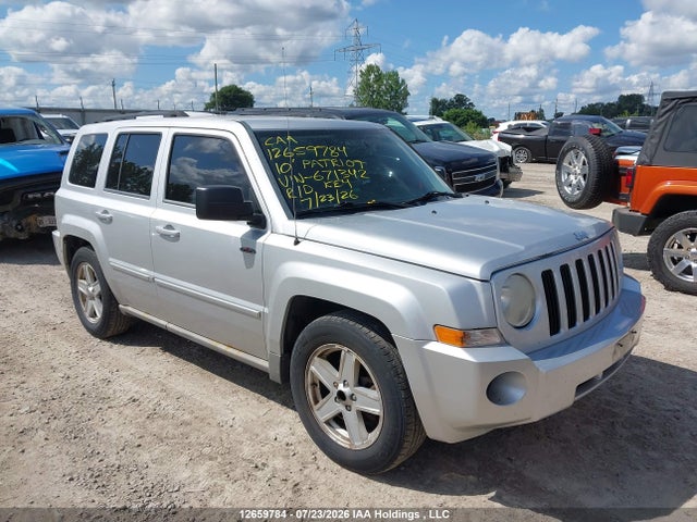 2010 Jeep Patriot Sport მანქანა იყიდება აუქციონზე, vin: 1J4NF2GB0AD671342, აუქციონის ნომერი: 12659784