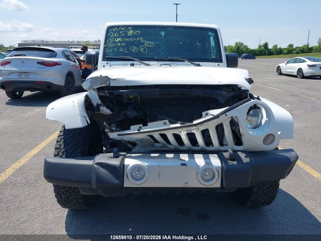 12659810 :رقم المزاد ، 1C4AJWBG7FL750310 vin ، 2015 Jeep Wrangler Sahara مزاد بيع