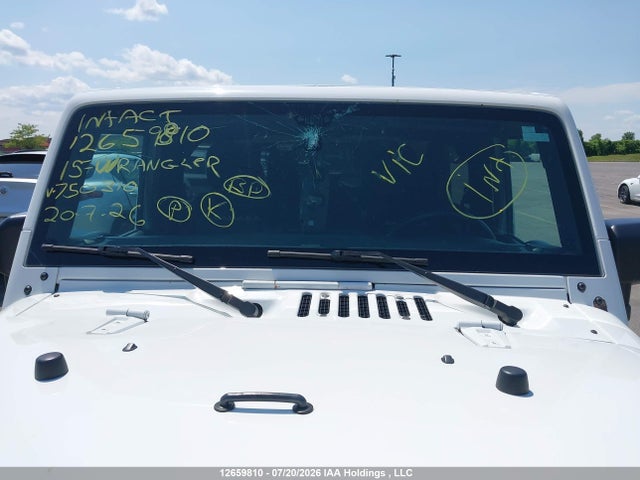 12659810 :رقم المزاد ، 1C4AJWBG7FL750310 vin ، 2015 Jeep Wrangler Sahara مزاد بيع