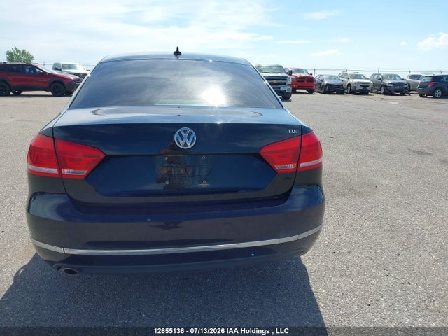12655136 :رقم المزاد ، 1VWBN7A33DC149418 vin ، 2013 Volkswagen Passat 2.0 Tdi Comfortline مزاد بيع