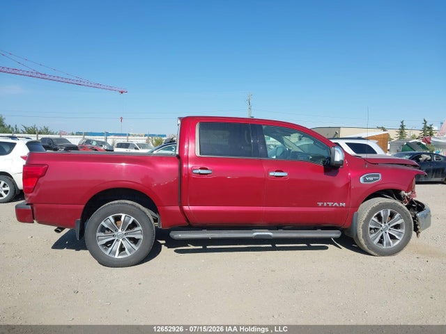 2017 Nissan Titan Platinum Reserve/pro-4x/s/sl/sv მანქანა იყიდება აუქციონზე, vin: 1N6AA1E53HN507658, აუქციონის ნომერი: 12652926