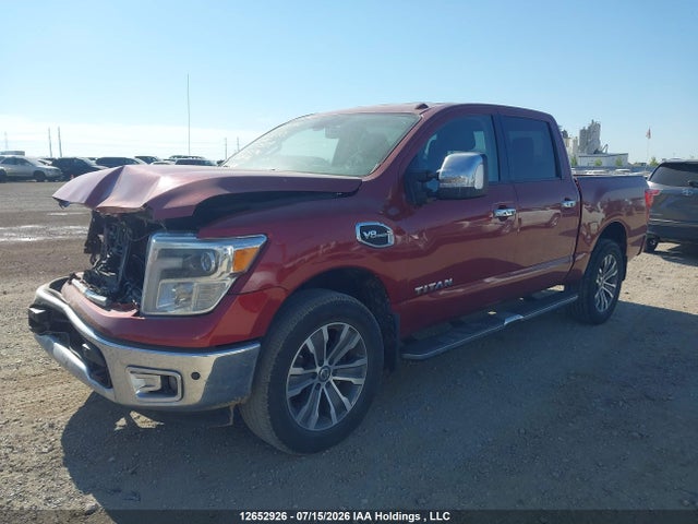 2017 Nissan Titan Platinum Reserve/pro-4x/s/sl/sv მანქანა იყიდება აუქციონზე, vin: 1N6AA1E53HN507658, აუქციონის ნომერი: 12652926