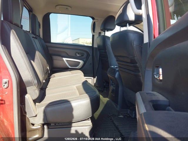 2017 Nissan Titan Platinum Reserve/pro-4x/s/sl/sv მანქანა იყიდება აუქციონზე, vin: 1N6AA1E53HN507658, აუქციონის ნომერი: 12652926