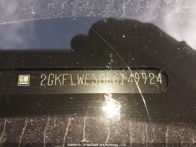 12650919 :رقم المزاد ، 2GKFLWE30E6149924 vin ، 2014 Gmc Terrain Sle-2 مزاد بيع