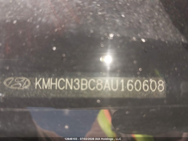 Продаж на аукціоні авто 2010 Hyundai Accent L, vin: KMHCN3BC8AU160608, номер лоту: 12646103