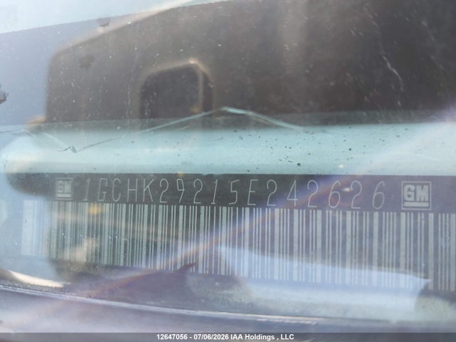 12647056 :رقم المزاد ، 1GCHK29215E242626 vin ، 2005 Chevrolet Silverado 2500hd Ls/lt مزاد بيع