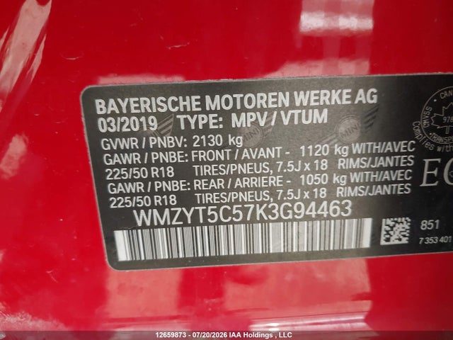 Mini Cooper S Countryman All4 2019 WMZYT5C57K3G94463 Image 9