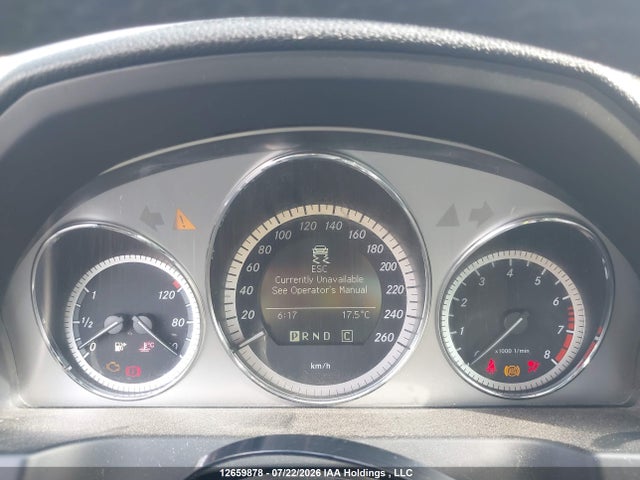 2010 Mercedes-benz C-class მანქანა იყიდება აუქციონზე, vin: WDDGF8FB5AF377657, აუქციონის ნომერი: 12659878