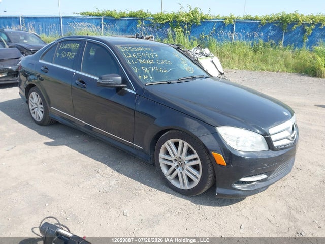2011 Mercedes-benz C 250 4matic მანქანა იყიდება აუქციონზე, vin: WDDGF8FB6BA507962, აუქციონის ნომერი: 12659887