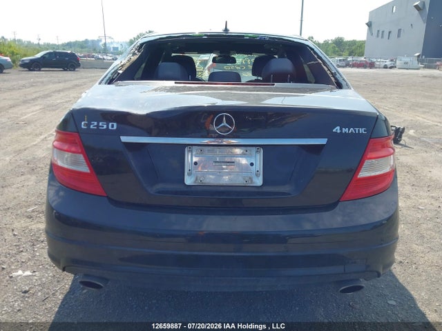 2011 Mercedes-benz C 250 4matic მანქანა იყიდება აუქციონზე, vin: WDDGF8FB6BA507962, აუქციონის ნომერი: 12659887