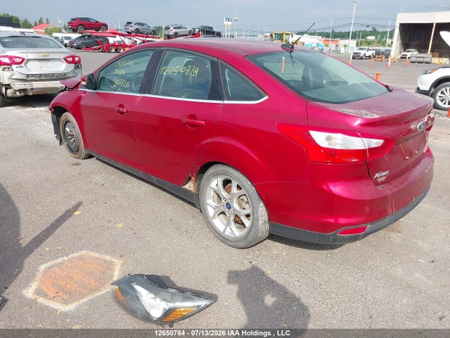 Продаж на аукціоні авто 2013 Ford Focus Titanium, vin: 1FADP3J28DL355801, номер лоту: 12650784