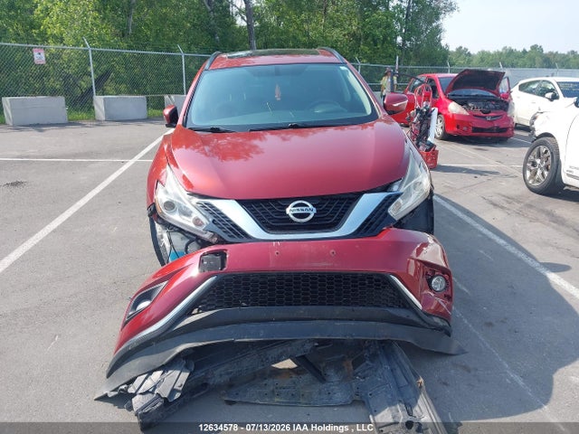 5N1AZ2MH6FN246564 Nissan Murano Platinum/sl/sv