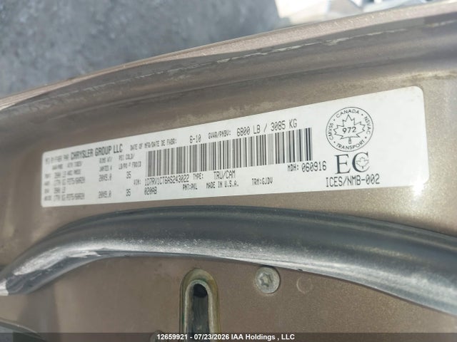 Продаж на аукціоні авто 2010 Dodge Ram 1500 Laramie, vin: 1D7RV1CT6AS243022, номер лоту: 12659921