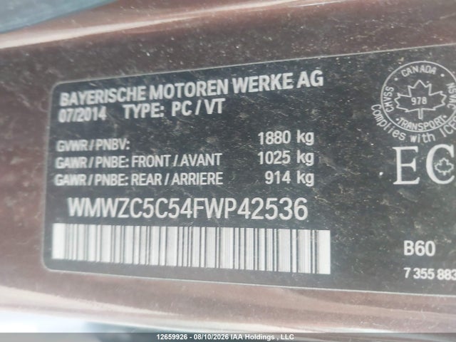 Mini Countryman Cooper S 2015 WMWZC5C54FWP42536 Image 19