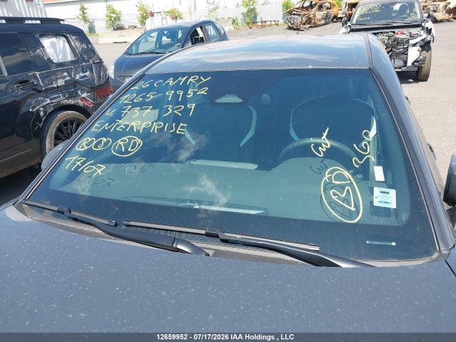 12659952 :رقم المزاد ، 4T1DAACK1TU737329 vin ، 2026 Toyota Camry Xse/night Shade/le/xle/se مزاد بيع