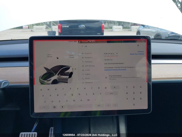 Tesla Model Y Performance 2022 7SAYGDEF5NF564497 Image 7