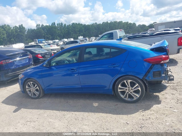 2018 Hyundai Elantra Sel/value/limited მანქანა იყიდება აუქციონზე, vin: KMHD84LF8JU662819, აუქციონის ნომერი: 12659972