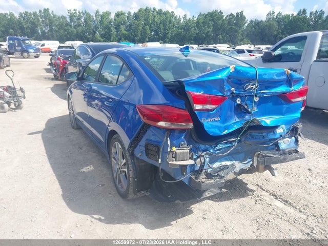 2018 Hyundai Elantra Sel/value/limited მანქანა იყიდება აუქციონზე, vin: KMHD84LF8JU662819, აუქციონის ნომერი: 12659972