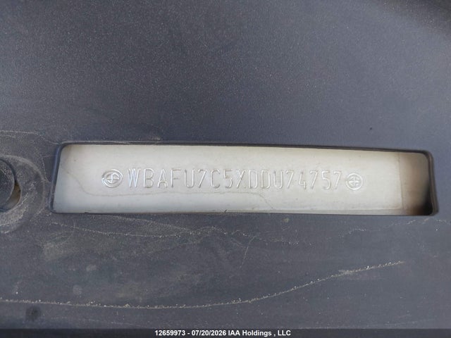 Aukcja sprzedaży 2013 Bmw 535 Xi, vin: WBAFU7C5XDDU74757, numer aukcji: 12659973