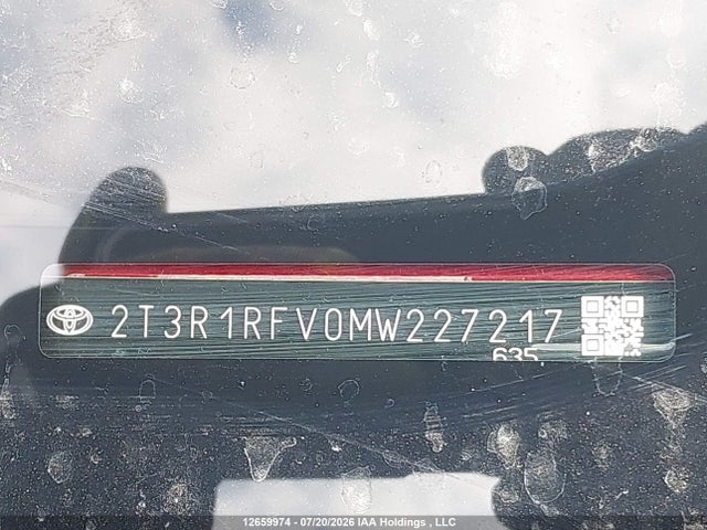 Продаж на аукціоні авто 2021 Toyota Rav4 Xle/xle Premium, vin: 2T3R1RFV0MW227217, номер лоту: 12659974