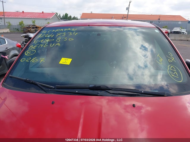 Dodge Grand Caravan Se/sxt 2014 2C4RDGBG1ER180830 Image 17