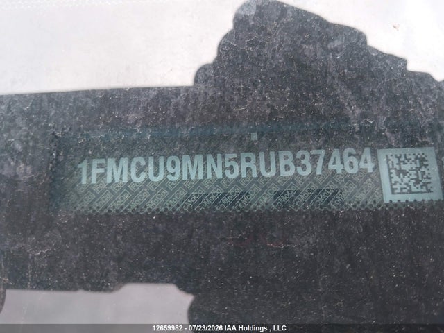 12659982 :رقم المزاد ، 1FMCU9MN5RUB37464 vin ، 2024 Ford Escape St Line مزاد بيع
