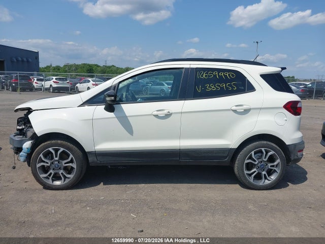 12659990 :رقم المزاد ، MAJ6S3JL0LC385955 vin ، 2020 Ford Ecosport Ses مزاد بيع