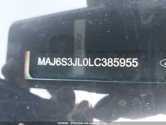 12659990 :رقم المزاد ، MAJ6S3JL0LC385955 vin ، 2020 Ford Ecosport Ses مزاد بيع