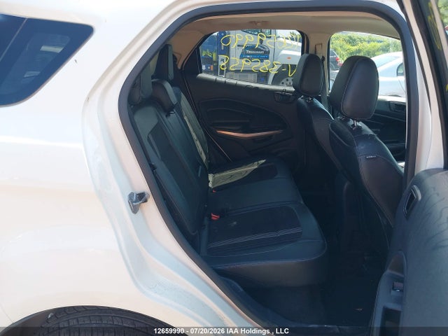 12659990 :رقم المزاد ، MAJ6S3JL0LC385955 vin ، 2020 Ford Ecosport Ses مزاد بيع