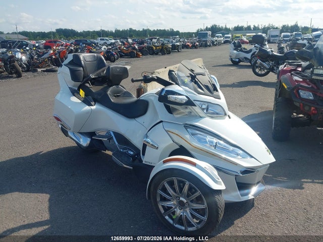 12659993 :رقم المزاد ، 2BXNBDD28JV003357 vin ، 2018 Can-am Spyder Roadster Rt/rt Limited/rt Limited 10th Anniversary مزاد بيع