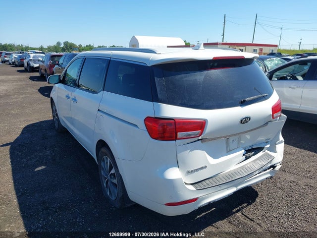 2017 Kia Sedona Sx+ მანქანა იყიდება აუქციონზე, vin: KNDMC5C19H6280682, აუქციონის ნომერი: 12659999