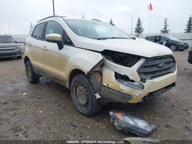 12660000 :رقم المزاد ، MAJ6P1CL3JC221678 vin ، 2018 Ford Ecosport Ses مزاد بيع