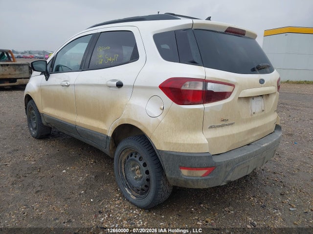 12660000 :رقم المزاد ، MAJ6P1CL3JC221678 vin ، 2018 Ford Ecosport Ses مزاد بيع