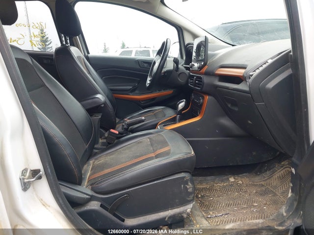 12660000 :رقم المزاد ، MAJ6P1CL3JC221678 vin ، 2018 Ford Ecosport Ses مزاد بيع
