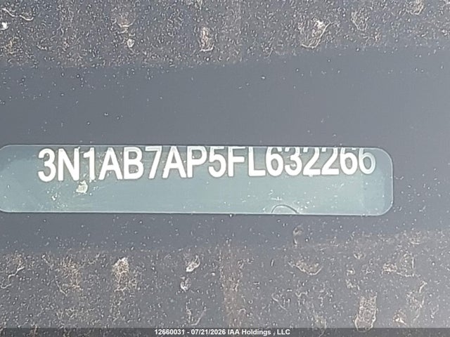 Aukcja sprzedaży 2015 Nissan Sentra S/sv/sr/sl, vin: 3N1AB7AP5FL632266, numer aukcji: 12660031
