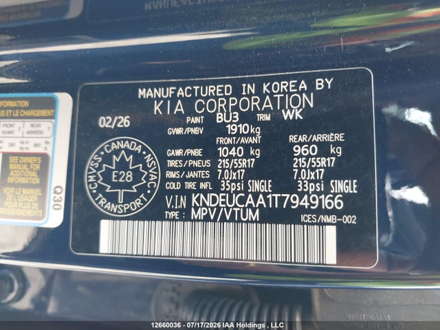 KIA SELTOS S 2026 KNDEUCAA1T7949166 Image 9