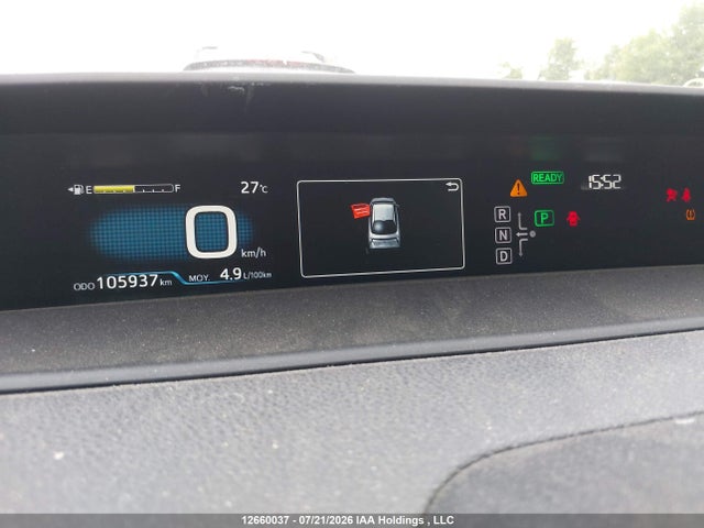 Продажа на аукционе авто 2016 Toyota Prius Technology/touring, vin: JTDKBRFU2G3504740, номер лота: 12660037