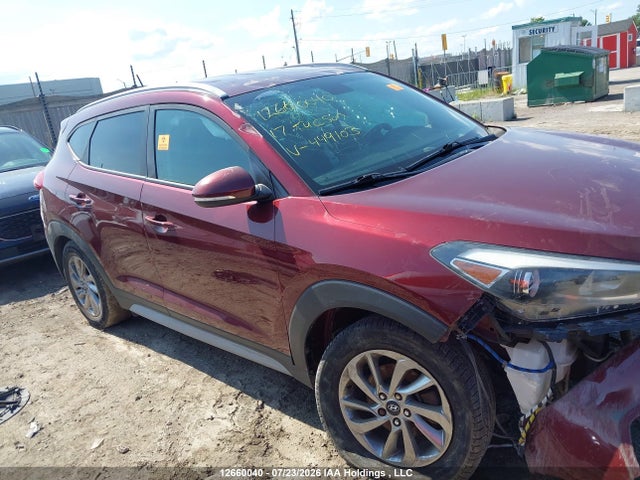Продажа на аукционе авто 2017 Hyundai Tucson Limited/sport And Eco/se, vin: KM8J3CA48HU449103, номер лота: 12660040