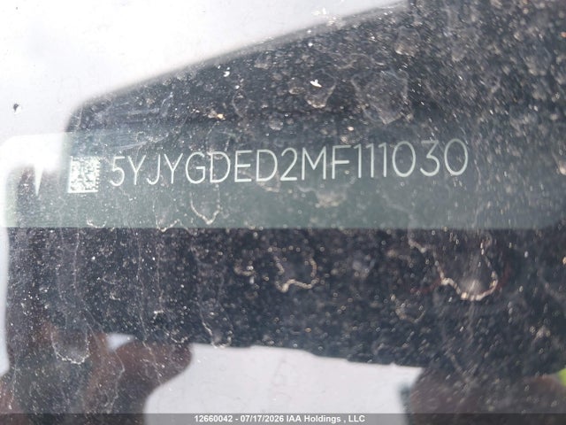 Tesla Model Y Standard Range Rear-wheel Drive 2021 5YJYGDED2MF111030 Image 18