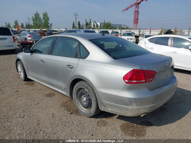 12660074 :رقم المزاد ، 1VWAN7A37DC141592 vin ، 2013 Volkswagen Passat S مزاد بيع