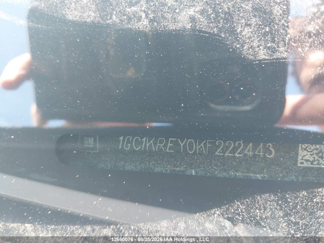 12660076 :رقم المزاد ، 1GC1KREY0KF222443 vin ، 2019 Chevrolet Silverado K2500 Heavy Duty مزاد بيع