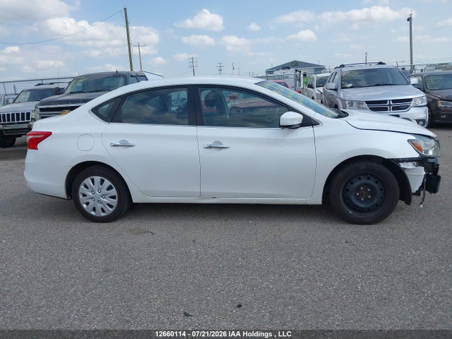 12660114 :رقم المزاد ، 3N1AB7AP1GL640382 vin ، 2016 Nissan Sentra S/sv/sr/sl مزاد بيع